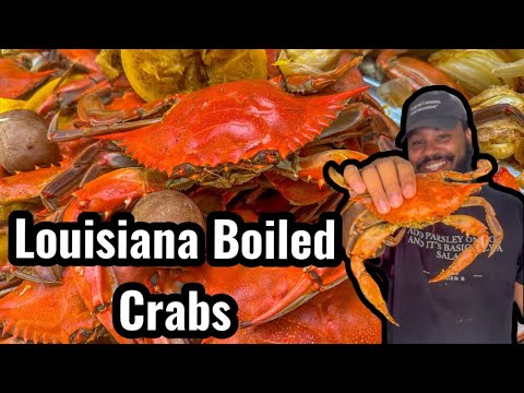 Видео: Варёные синие крабы по-луизиански | Шеф-повар Олден Б.