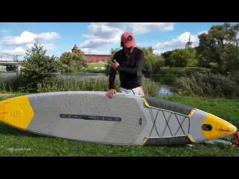 Видео: Обзор SUP-доски Decathlon Itiwit 12'6