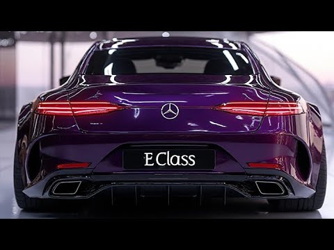 Видео: Mercedes-Benz E-Class 2026 — новое воплощение роскоши и технологий
