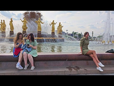 Видео: Москва 2023. Летняя прогулка по ВДНХ