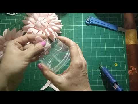 Видео: 3D картина светильник. Часть 1. Сборка цветка