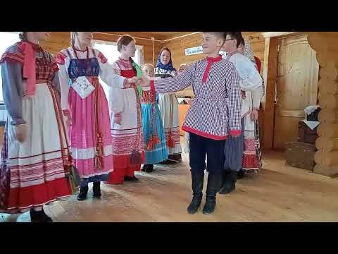 Видео: "Гуляния на Троицю" ОДФА "Боркунцы" Нюксенский р-н с.Нюксеница