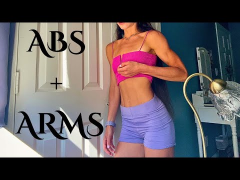 Видео: 10-МИНУТНЫЙ ПРЕСС + РУКИ | Средний уровень