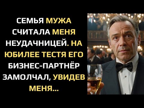 Видео: СЕМЬЯ МУЖА СЧИТАЛА МЕНЯ НЕУДАЧНИЦЕЙ — НО НА ЮБИЛЕЕ ТЕСТЯ ВСЕ ПОКАСНЕЛИ ОТ СТЫДА!"