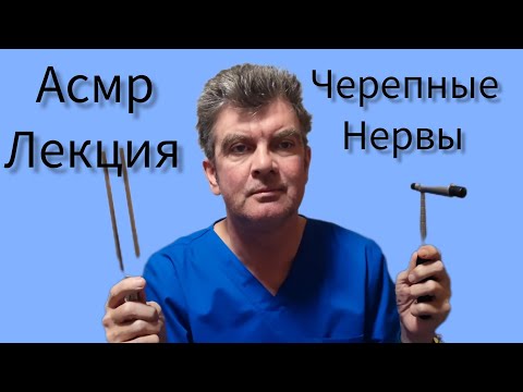 Видео: АСМР ЛЕКЦИЯ  ЧЕРЕПНЫЕ НЕРВЫ ЧАСТЬ 2 Cranial Nerve Exam 