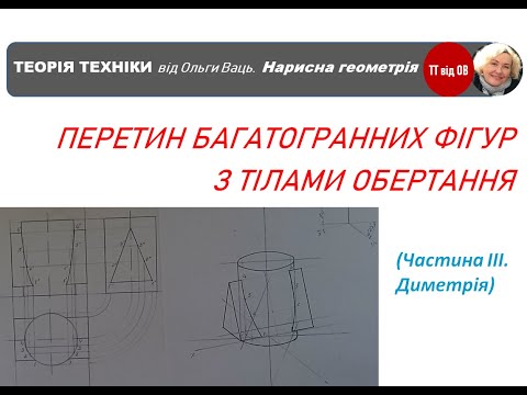 Видео: Диметрія перетину призми і циліндра