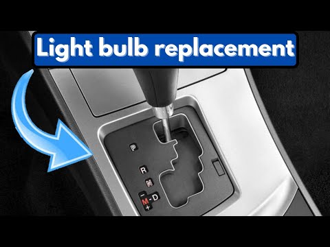 Видео: Замена подсветки переключателя передач Mazda 3