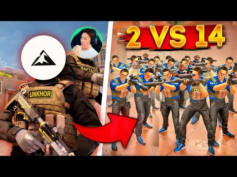 Видео: @Saftaz -тай цуг 14 хүний эсрэг тоглов | Standoff 2