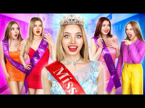 Видео: Конкурс Красоты в Школе! Кто Станет Королевой Красоты?