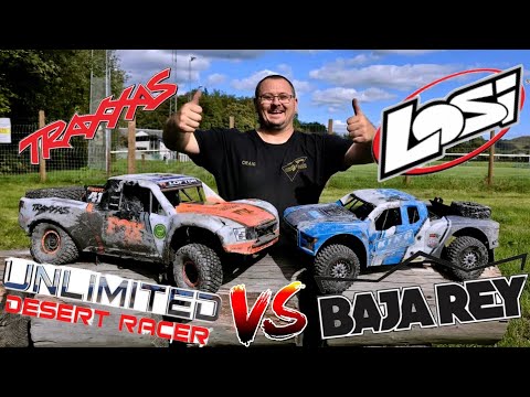 Видео: Traxxas UDR против Losi Baja Rey — какой RC правит трассой?