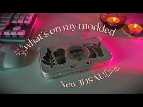 Видео: что есть на моей модифицированной New 3DS XL ♡ (игры, темы и многое другое!)