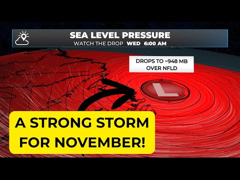 Видео: Завтра нагрянет первый в этом сезоне СИЛЬНЫЙ шторм