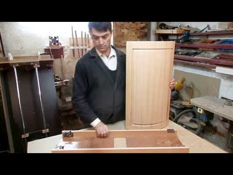 Видео: Радиусный фасад из массива дерева. Часть 2. Чистовая обработка. Curved cabinet doors..