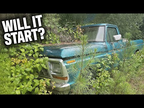 Видео: Заведётся ли? Брошенный F250 4x4 RANGER 1979 года