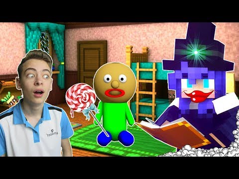 Видео: УЧЕНИК БАЛДИ СБЕЖАЛ ИЗ ШКОЛЫ БАБУЛЯ ВЕДЬМА В МАЙНКРАФТ BALDI'S BASICS Minecraft