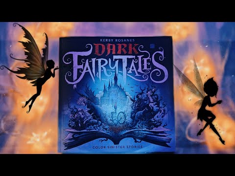Видео: Полистаем? Новая раскраска от Керби Розанеса "Тёмные сказки"| Dark fairy tales🧚‍♀️