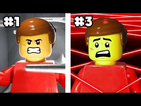 Видео: СМЕРТЕЛЬНАЯ LEGO ПОЛОСА ПРЕПЯТСТВИЙ