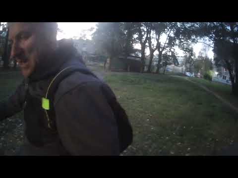 Видео: На дырчике Веломотор F80 по вечернем городу