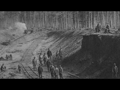 Видео: Древние ВРОСШИЕ В КАМЕНЬ Рельсы были найдены при раскопке карьера