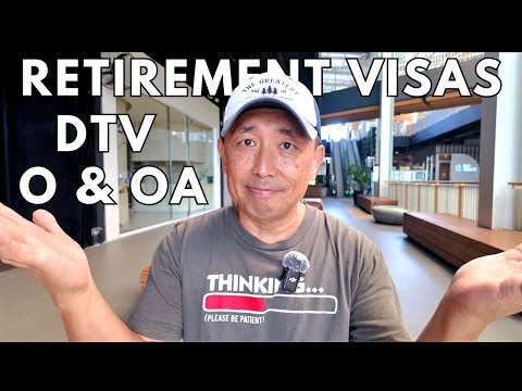 Видео: Выходите на пенсию в Таиланде! 🇹🇭 DTV против пенсионной визы (виза O или виза OA) — какую визу вы...