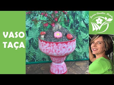 Видео: Как сделать растение в горшке с шиной и цементом