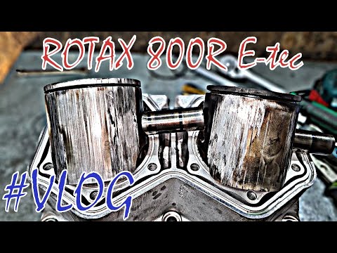 Видео: ROTAX 800R E-tec - как не стоит обкатывать мотор_Двигатель Снегоход БУРАН в ЯНАО п.Харп