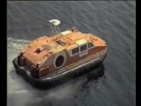 Видео: Сделано в СССР. Катер на воздушной подушке "Барс".