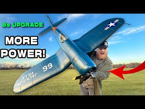 Видео: Этот простой мод сделал мой радиоуправляемый самолет невероятно быстрым!