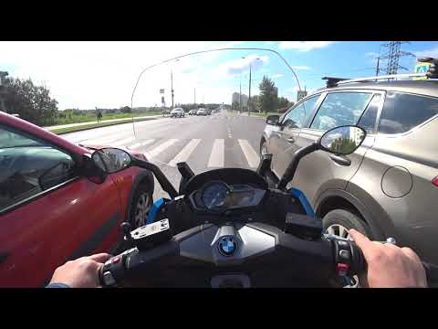 Видео: BMW C 600 SPORT после то. Плохие тормоза?