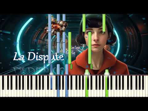 Видео: Yann Tiersen - La Dispute (Amélie) piano tutorial [НОТЫ + MIDI]