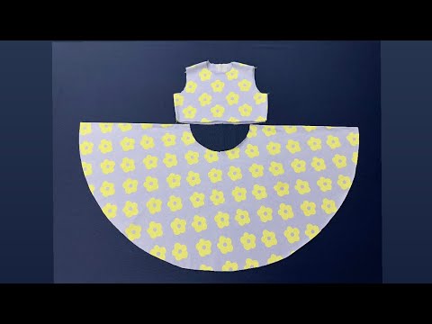 Видео: ✅Раскрой и шитье платья-зонтика полного круга / Раскрой и шитье платья для детей