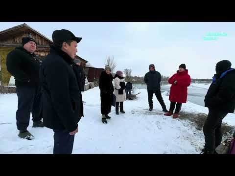 Видео: Дачу может смыть в любой момент, Каратальский район