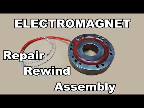 Видео: Полный процесс ремонта небольшого мощного «Электромагнита».