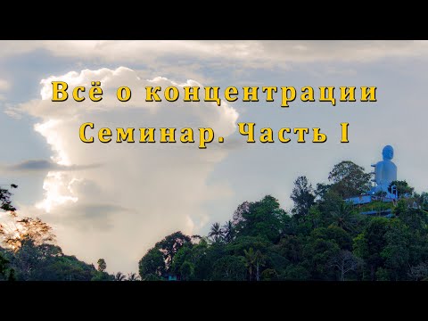 Видео: Всё о концентрации. Семинар. Часть I