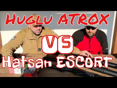 Видео: #kajabaTSA:  Huglu Atrox vs Hatsan Escort. Что выбрать новичку и почему?