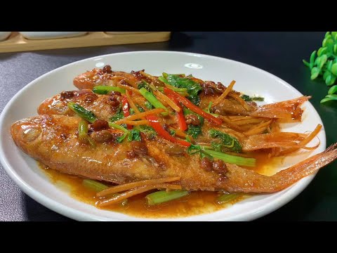 Видео: Рыба в соусе из соевого боба Чаушань (от шефа)! Простые шаги, нежная и вкусная