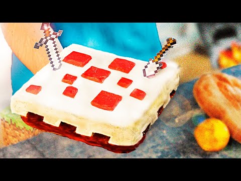 Видео: ПОВТОРИЛИ ЕДУ ИЗ МАЙНКРАФТА !)