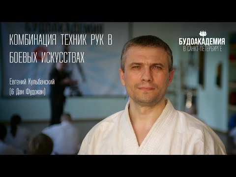 Видео: Комбинация техник  рук в боевых искусствах. Евгений Кульбанский