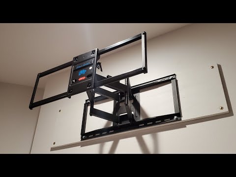 Видео: TV Wall Mount Full Motion Installation, model Mounting Dream MD2298. Установка кронштейн для ТВ