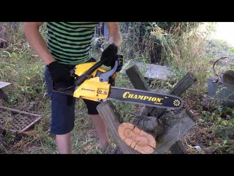 Видео: Champion 237 16 обкатка