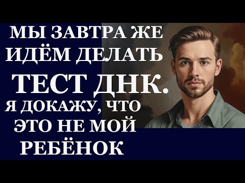 Видео: Истории из жизни. Мы завтра же идем делать тест ДНК. Я докажу, что это не мой ребенок Аудио рассказы