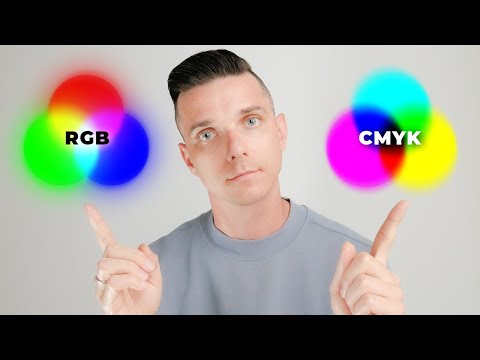 Видео: Что такое RGB и CMYK? В чём разница между RGB и CMYK?
