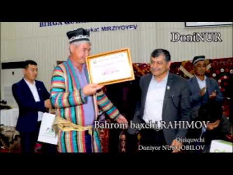 Видео: Бахром бахши Рахимов.Машхур термаси "Кел кели келса йигитни"