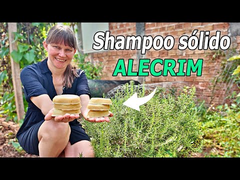 Видео: Твердый шампунь с розмарином от перхоти, себореи, роста волос и контроля жирности волос