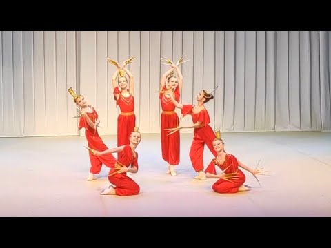 Видео: Краевой конкурс ,, Золотые пальцы ‘’ из балета Красный мак