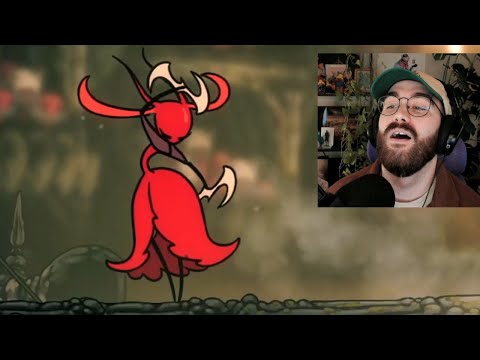 Видео: ПЕРВАЯ реакция на бой с боссом Скаррсингер Кармелита — Hollow Knight: Silksong