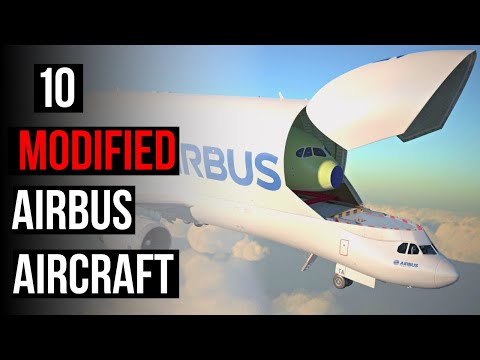 Видео: 10 лучших модифицированных самолетов Airbus