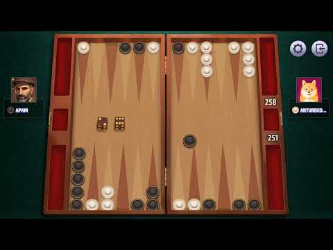 Видео: Нарды Турнир - Арам против Артура