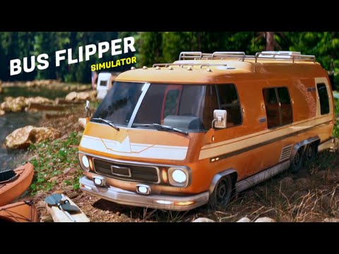 Видео: УЮТНЫЙ АВТОДОМ | Bus Flipper Simulator #12