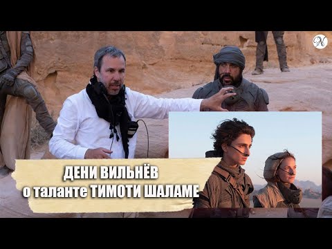 Видео: ДЕНИ ВИЛЬНЁВ о работе с ТИМОТИ ШАЛАМЕ и фильме "Дюна" / Русская озвучка от ANVI VOICE